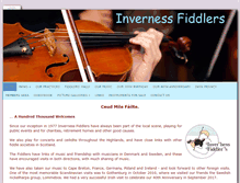 Tablet Screenshot of invernessfiddlers.org